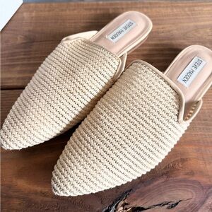 Steve Madden Rattan Mules